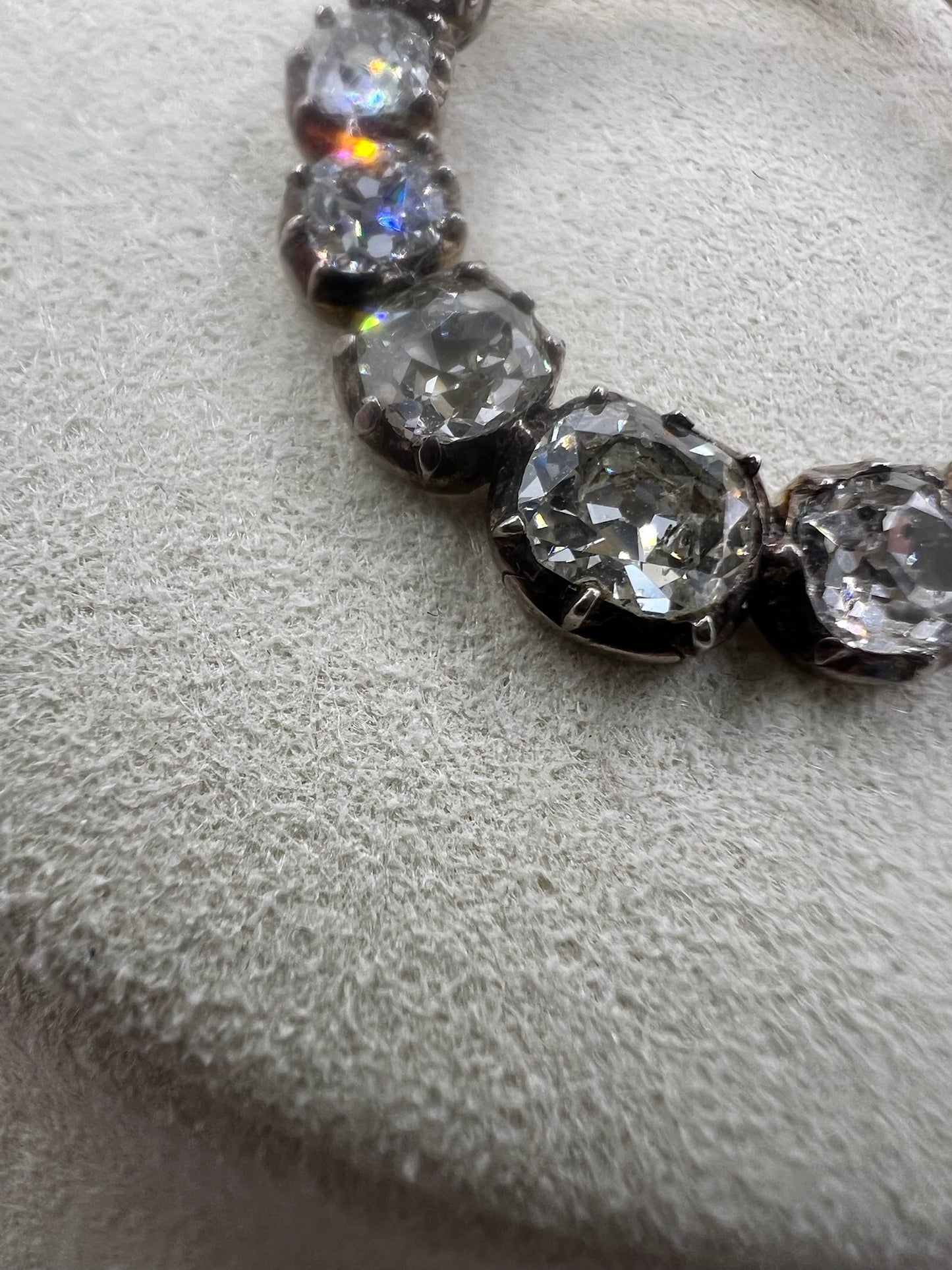 *Reserved* 4 Carat Old Cut Diamond Early Victorian Antique Circle Pendant