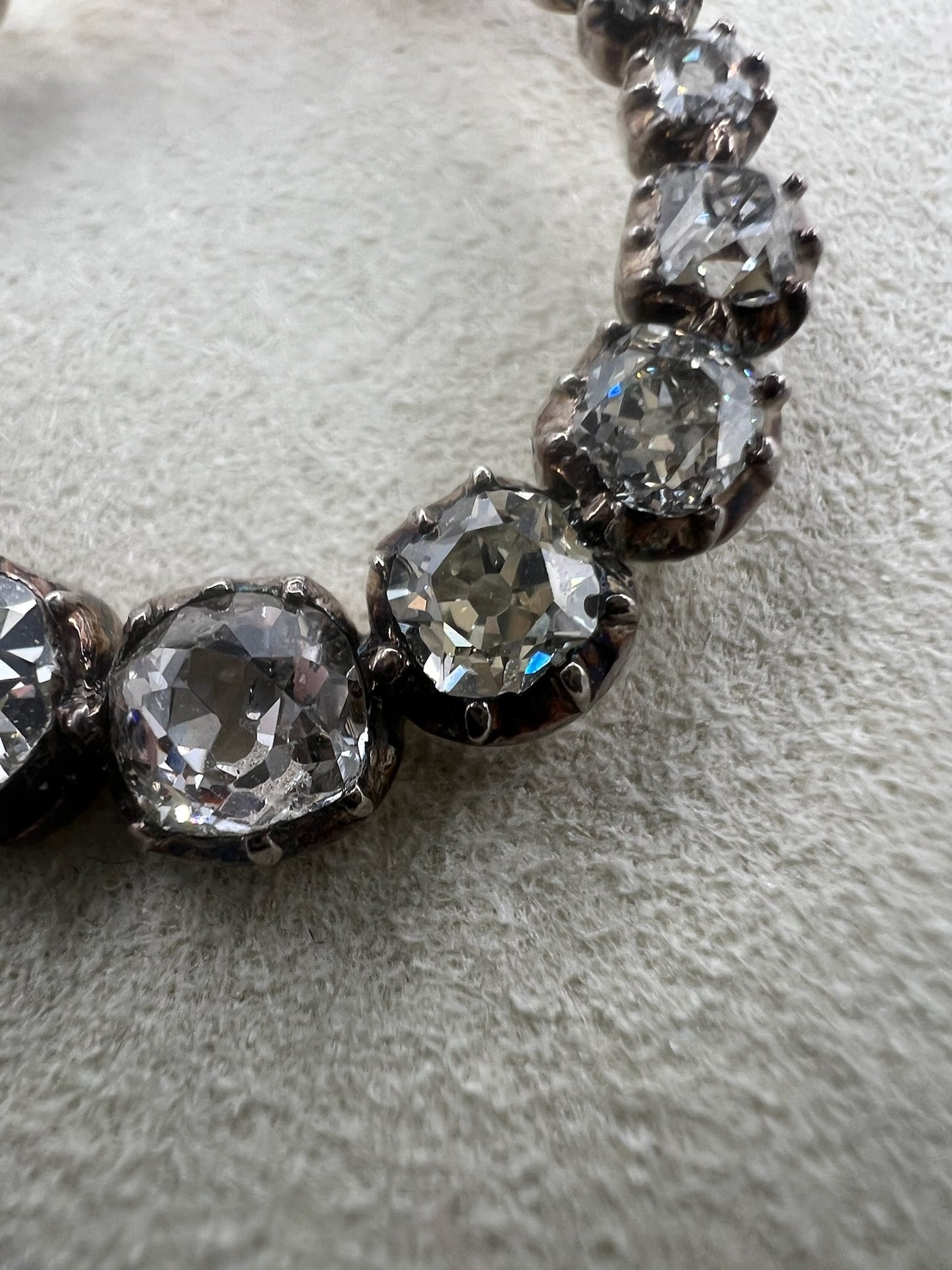 *Reserved* 4 Carat Old Cut Diamond Early Victorian Antique Circle Pendant