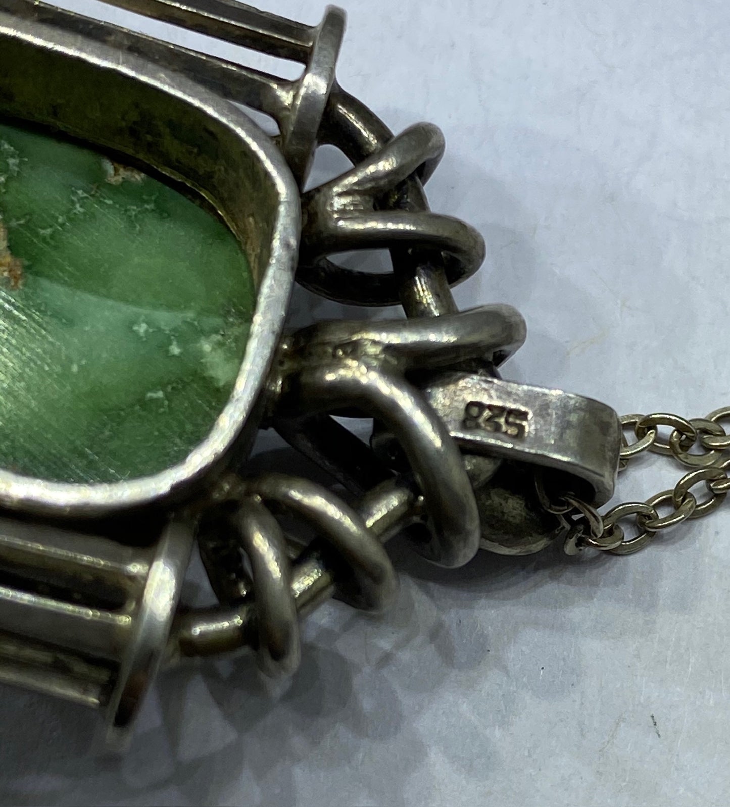 German Brutalist Jugendstil Pendant