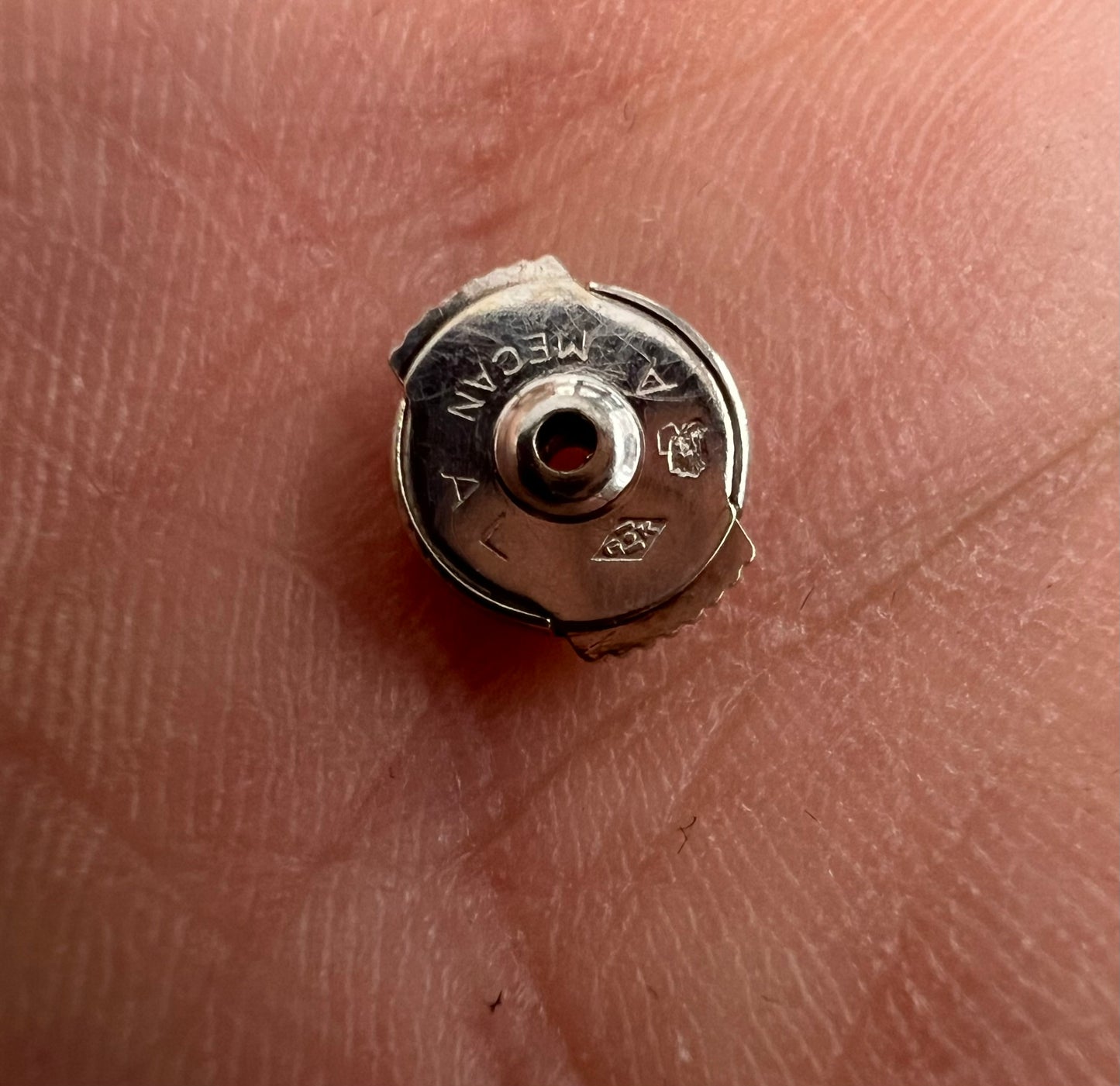 1950s Dangly Diamond Earrings 18ct White Gold