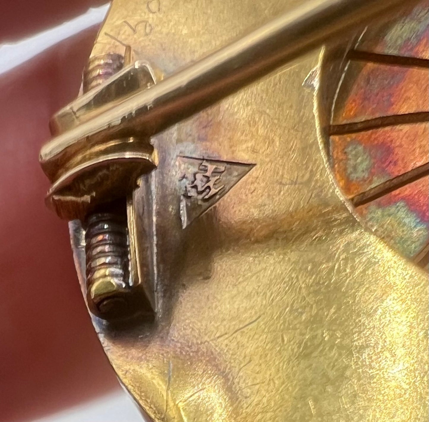 Archeological Revival Etruscan Gold Brooch by Royal Appointment