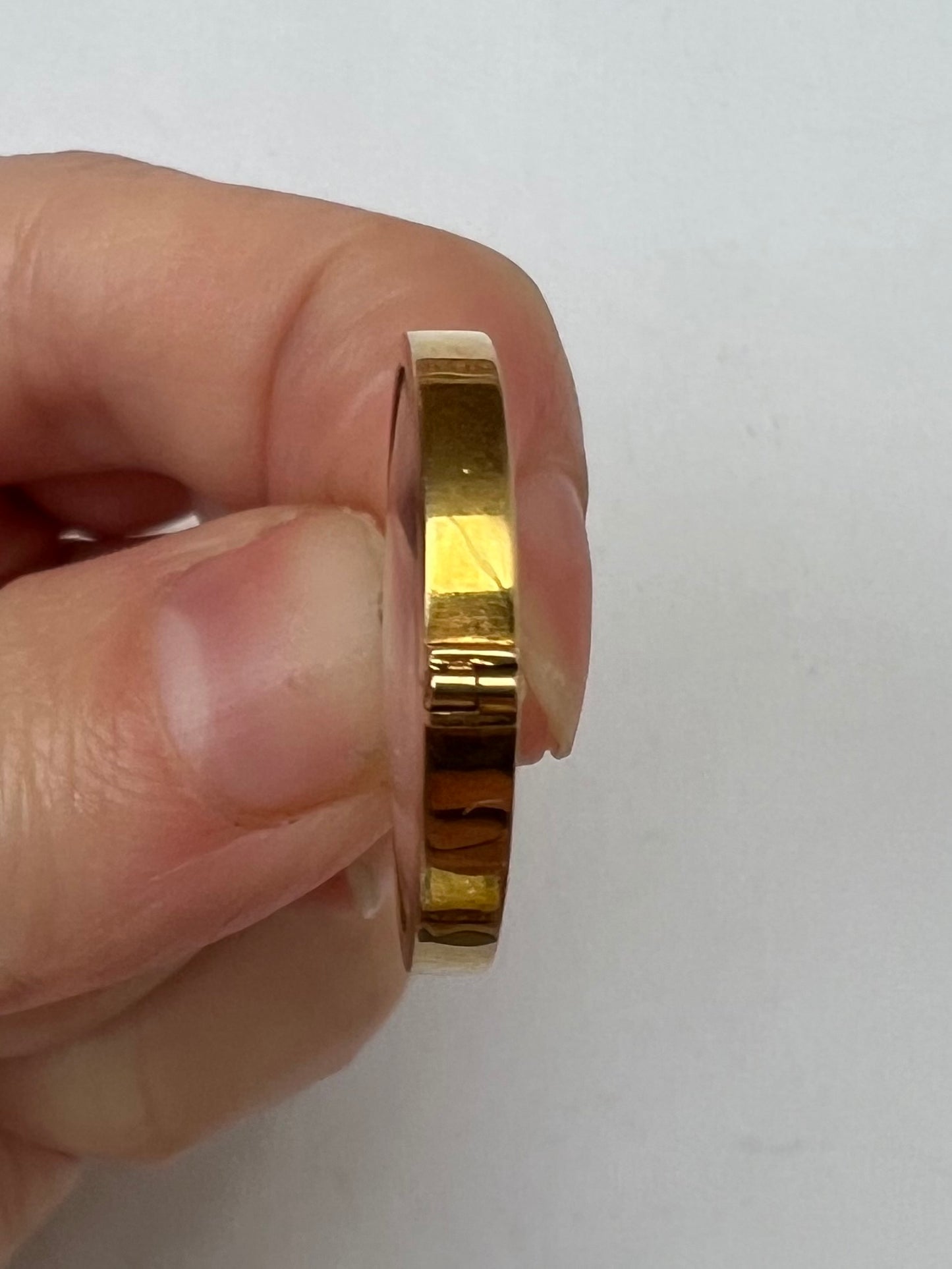 Edwardian 15ct Gold Plain Picture Locket