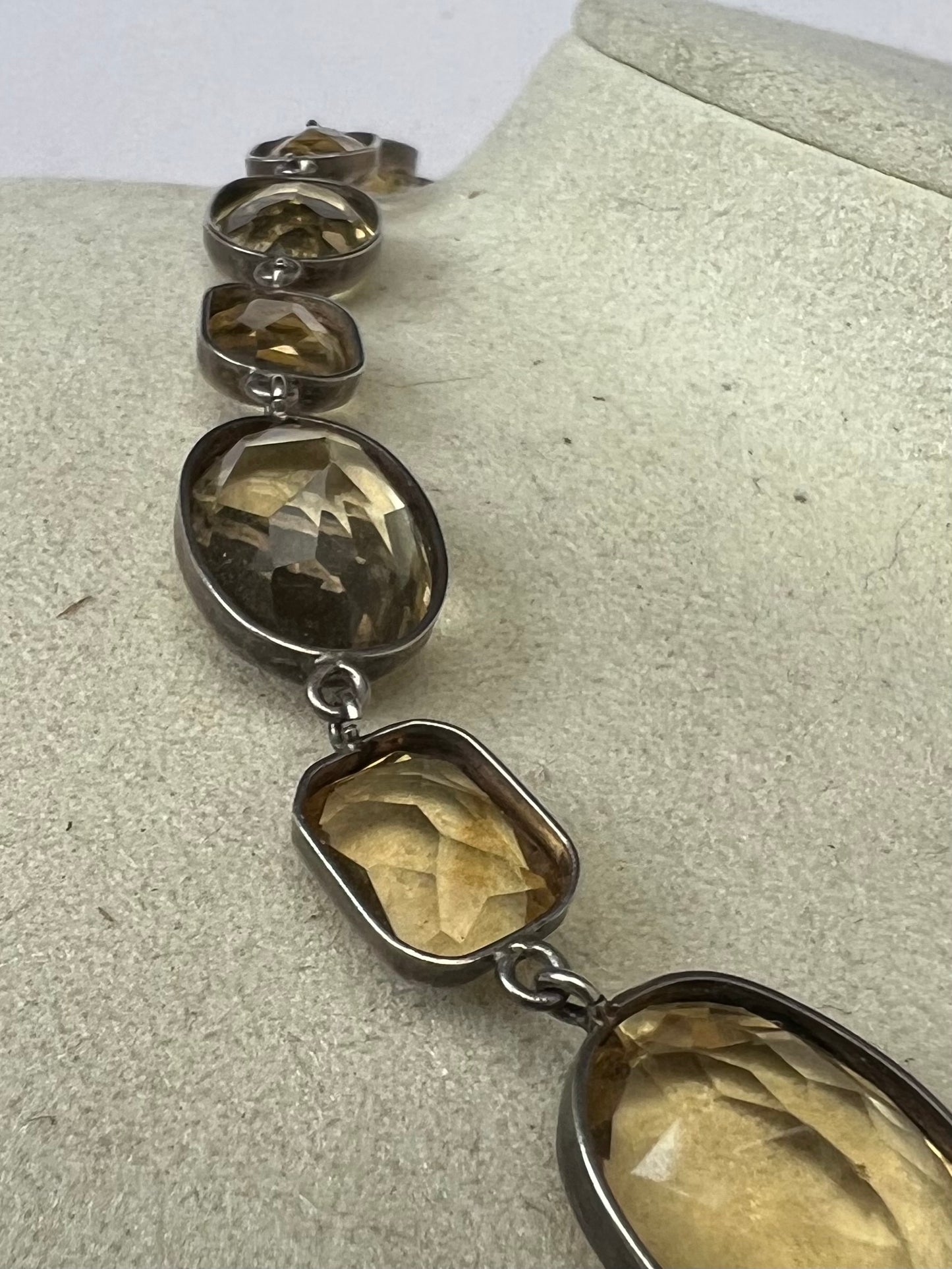 Citrine Riviere Gemstone Necklace or Perhaps 2 Bracelets?