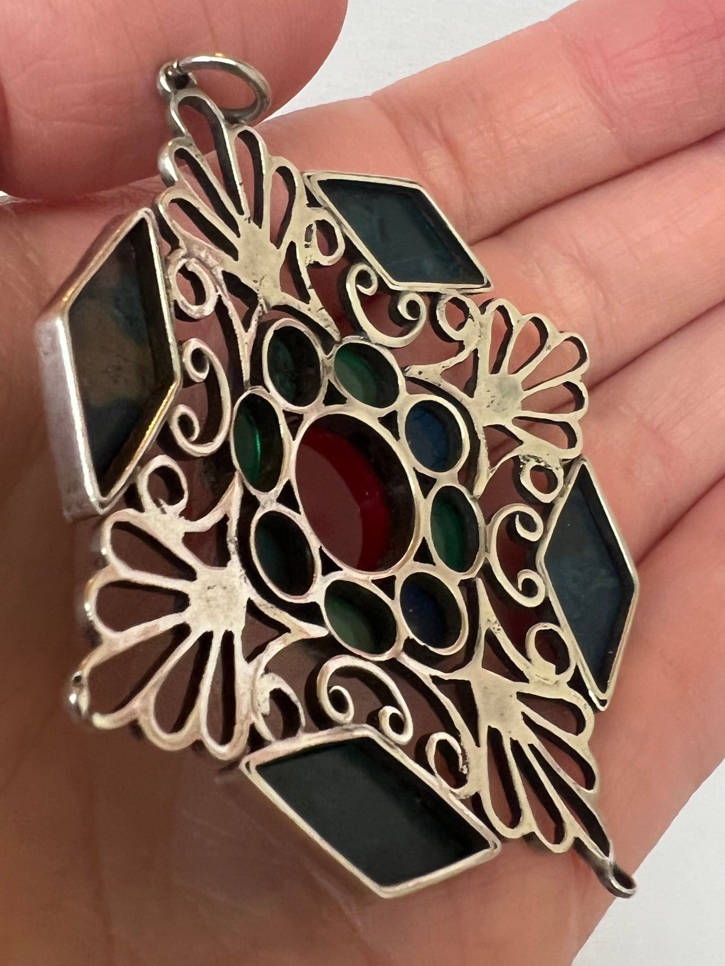 Sybil Dunlop Large Arts & Crafts Pendant - Reserved please enquire