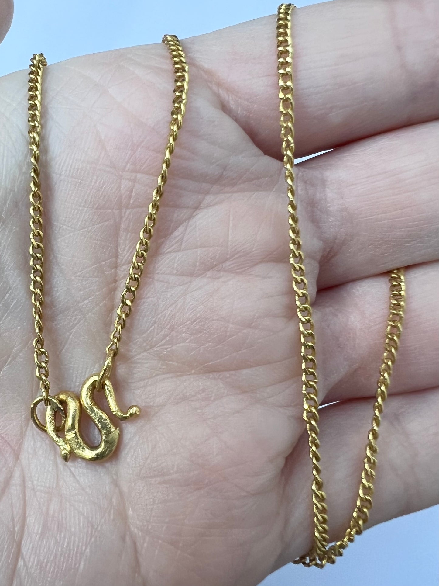 24ct Gold Chinese Chain