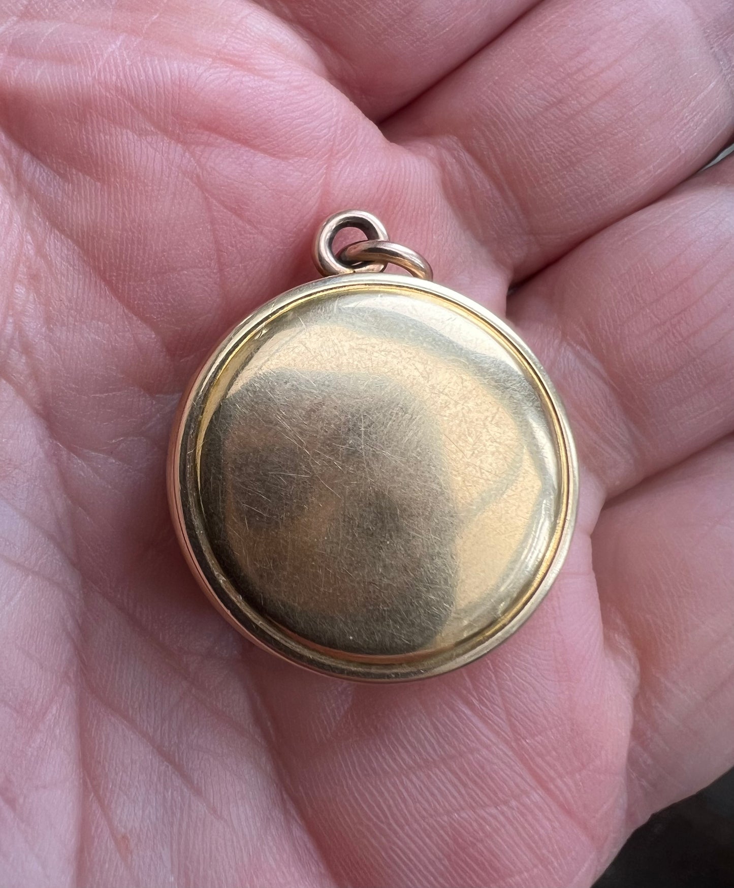 Antique 18ct Gold Novelty Barometer Fob Pendant