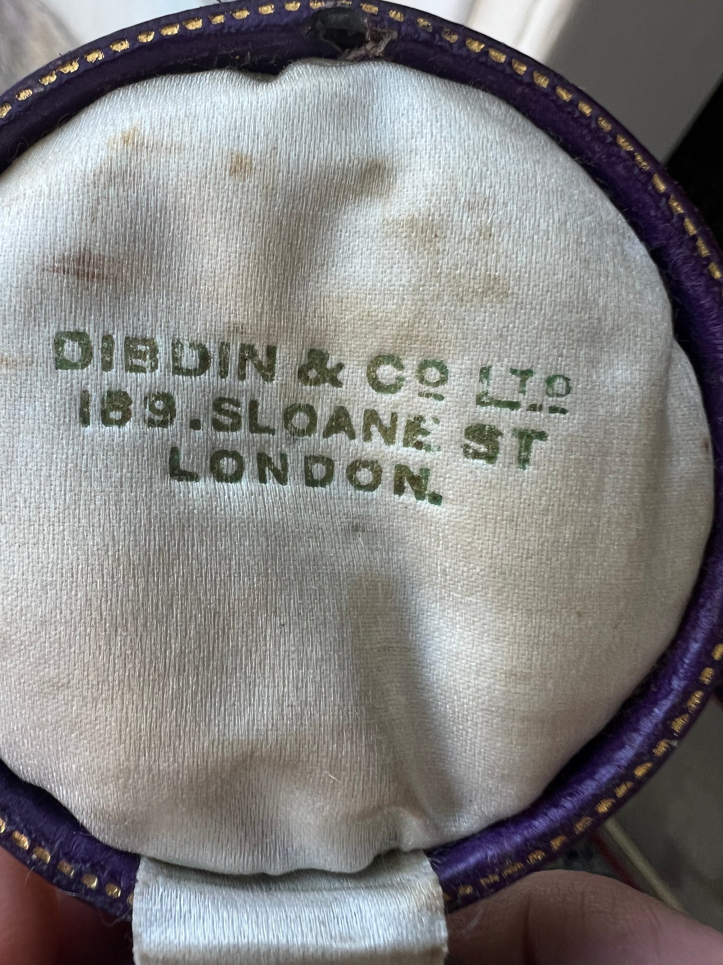 A Gift From Lady Smith-Dorrien Amethyst 15ct Gold Pearl Pendant