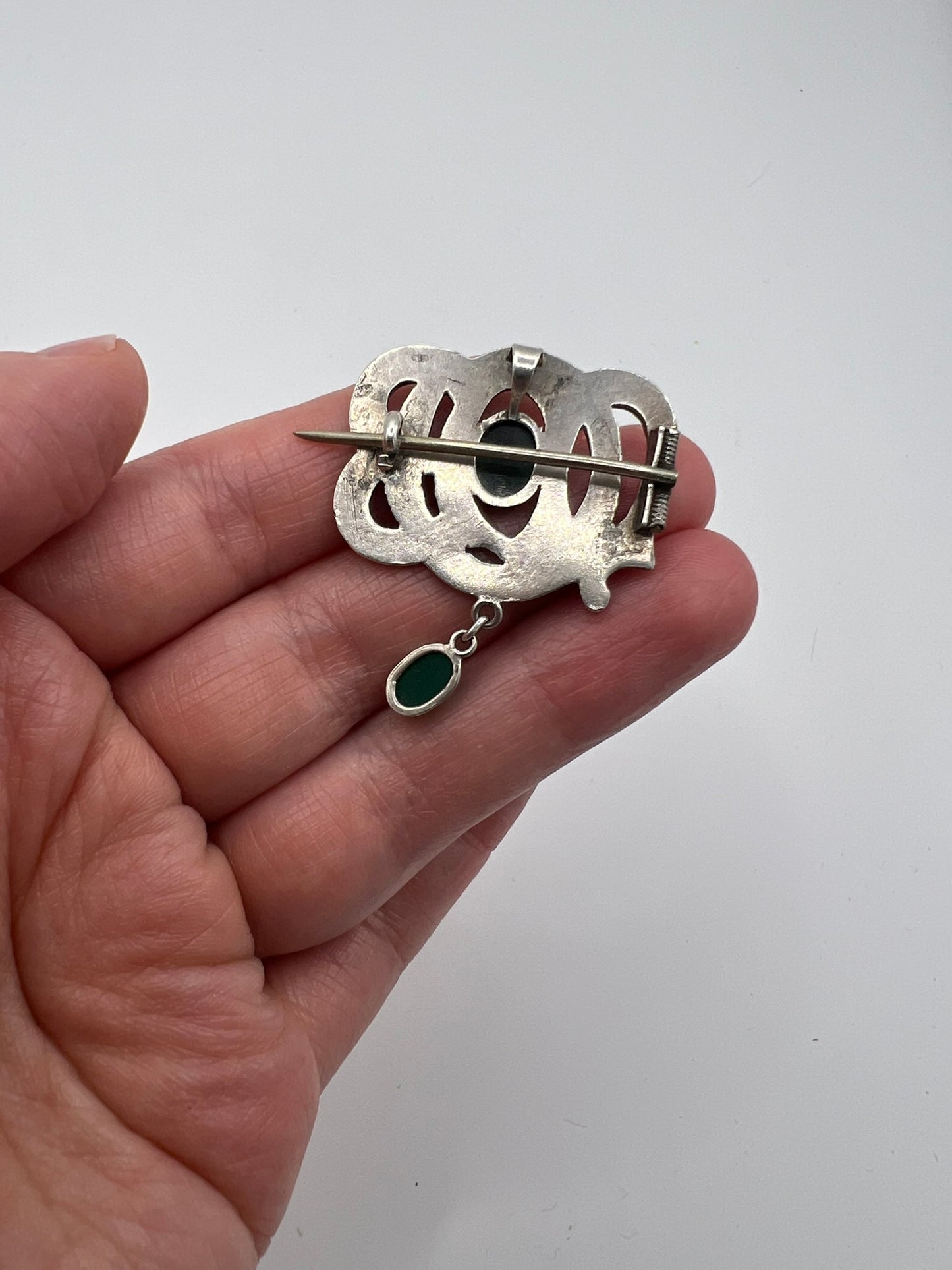 Dartford Diploma Badge Sometimes Attributed to Murrle Bennett Arts & Crafts Art Nouveau Brooch Pin