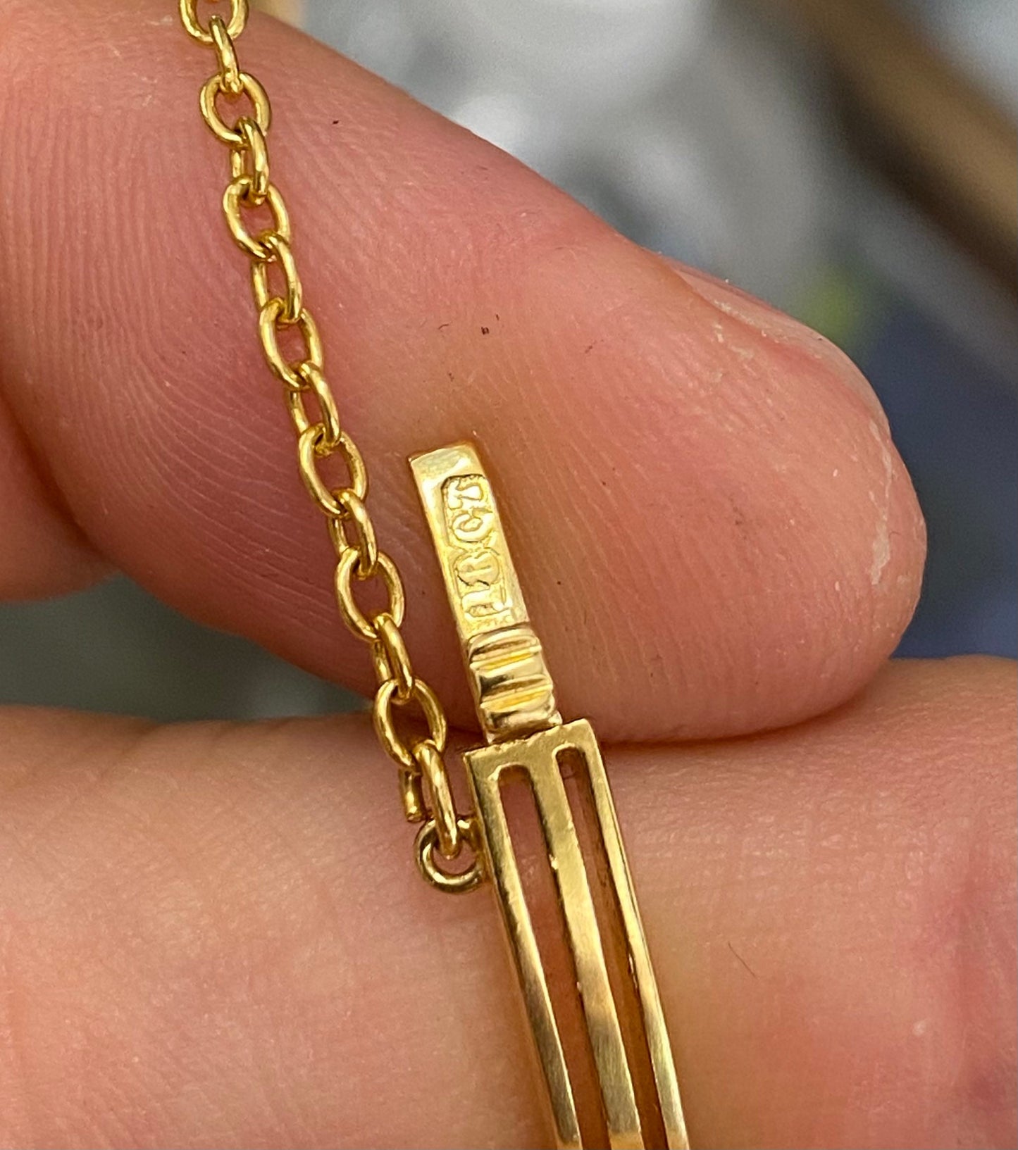 Antique French 18ct Gold Pink Coral Pearl Victorian Snap Bangle Bracelet