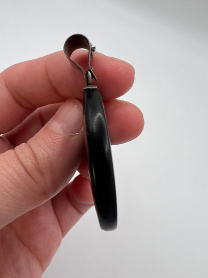 Victorian Pietra Dura Oval Pendant