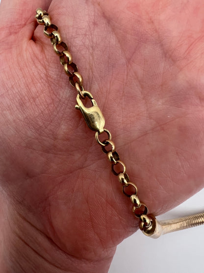 Diamond Eye Gold Turbogas Snake Collar