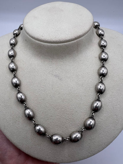 Georgian Paste Amethyst And Silver Riviere Necklace