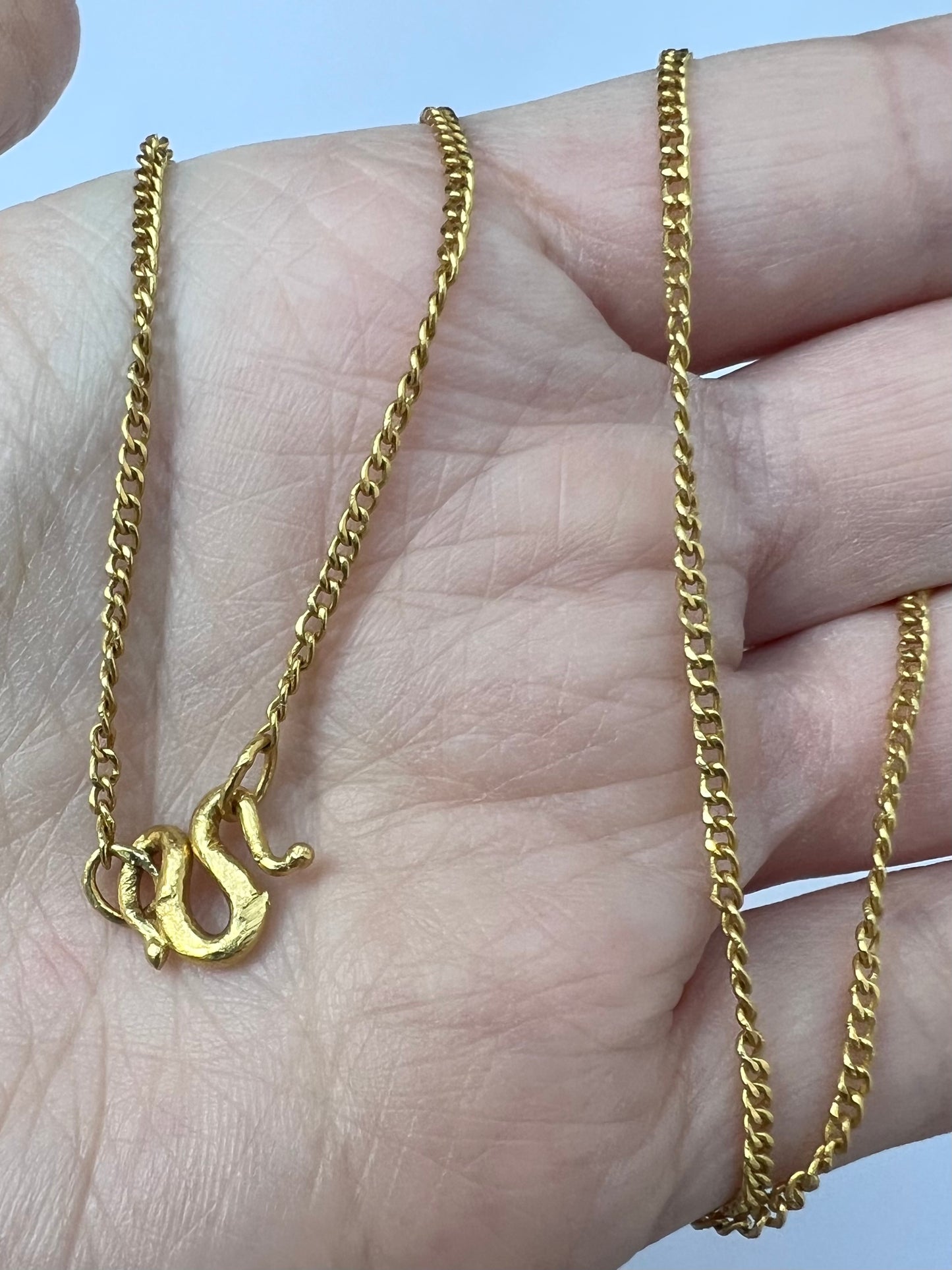 24ct Gold Chinese Chain