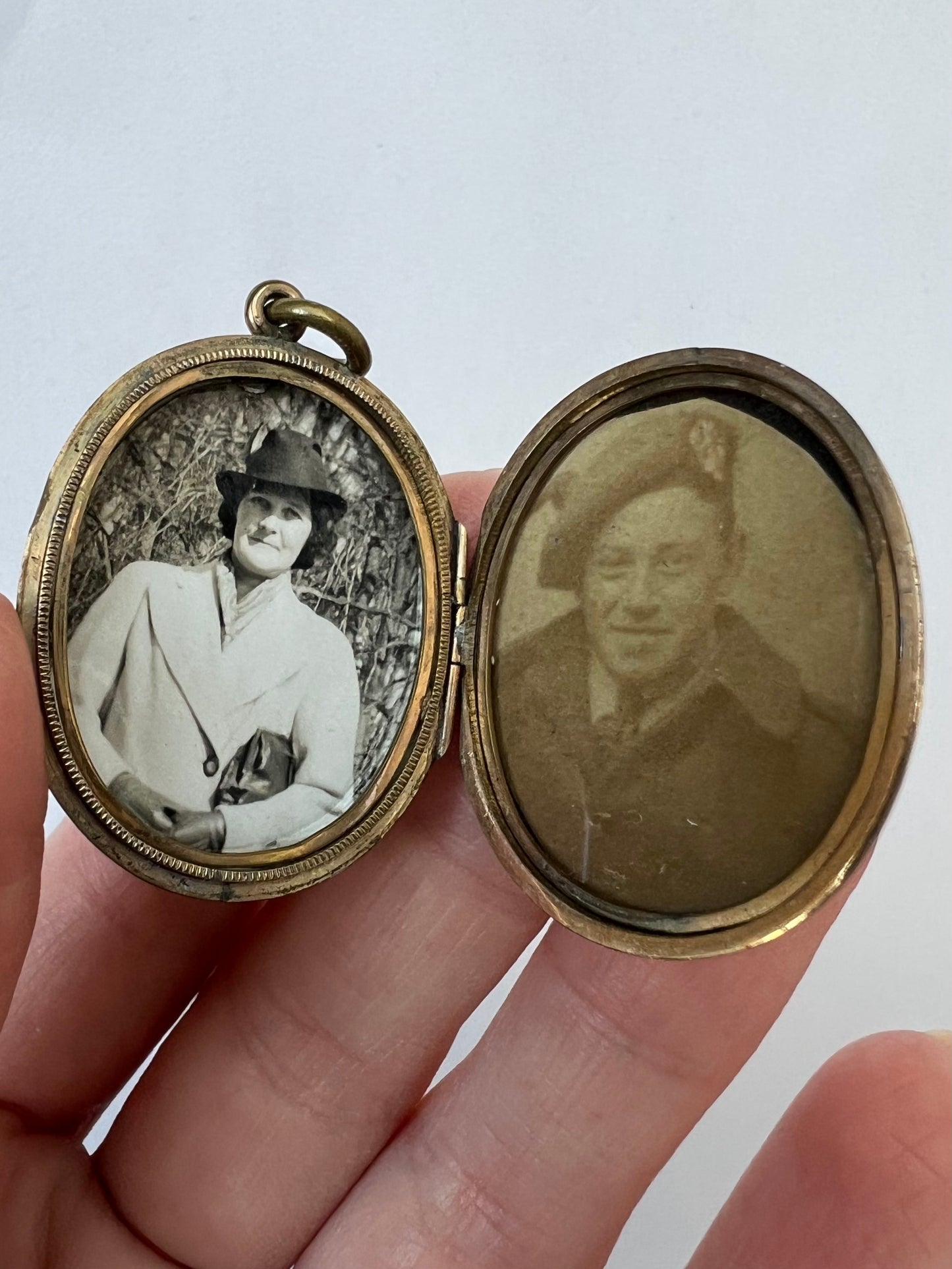 Victorian Gold Enamel In Memoriam Mourning Locket