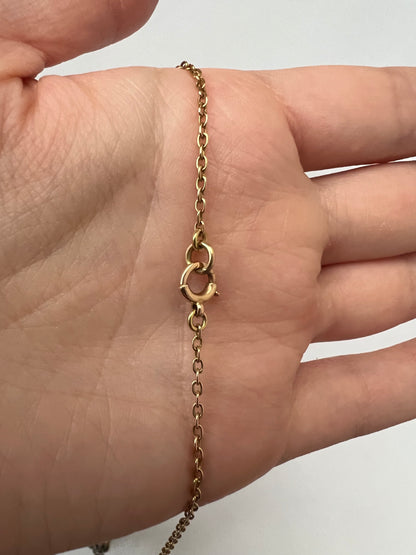 Artificer's Guild Arts & Crafts 15ct Gold Silver Citrine Necklace