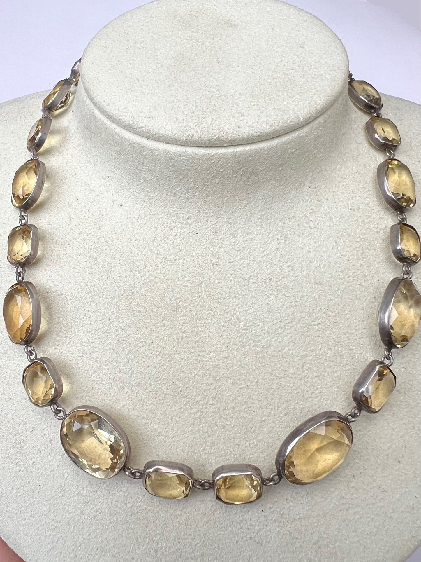 Citrine Riviere Gemstone Necklace or Perhaps 2 Bracelets?