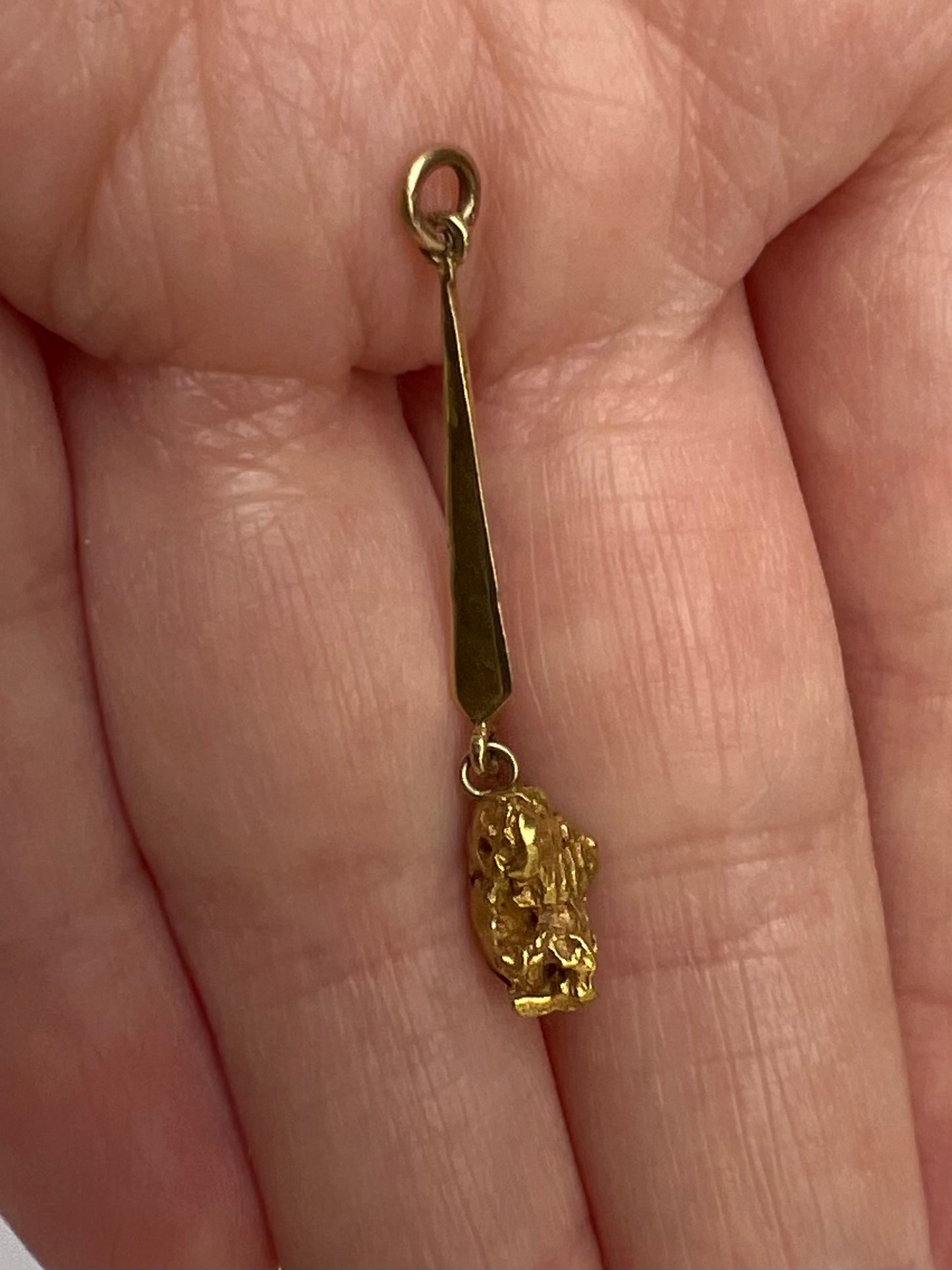 Victorian Goldrush Natural Gold Nugget Set Earrings and Pendant. Reserved- please enquire