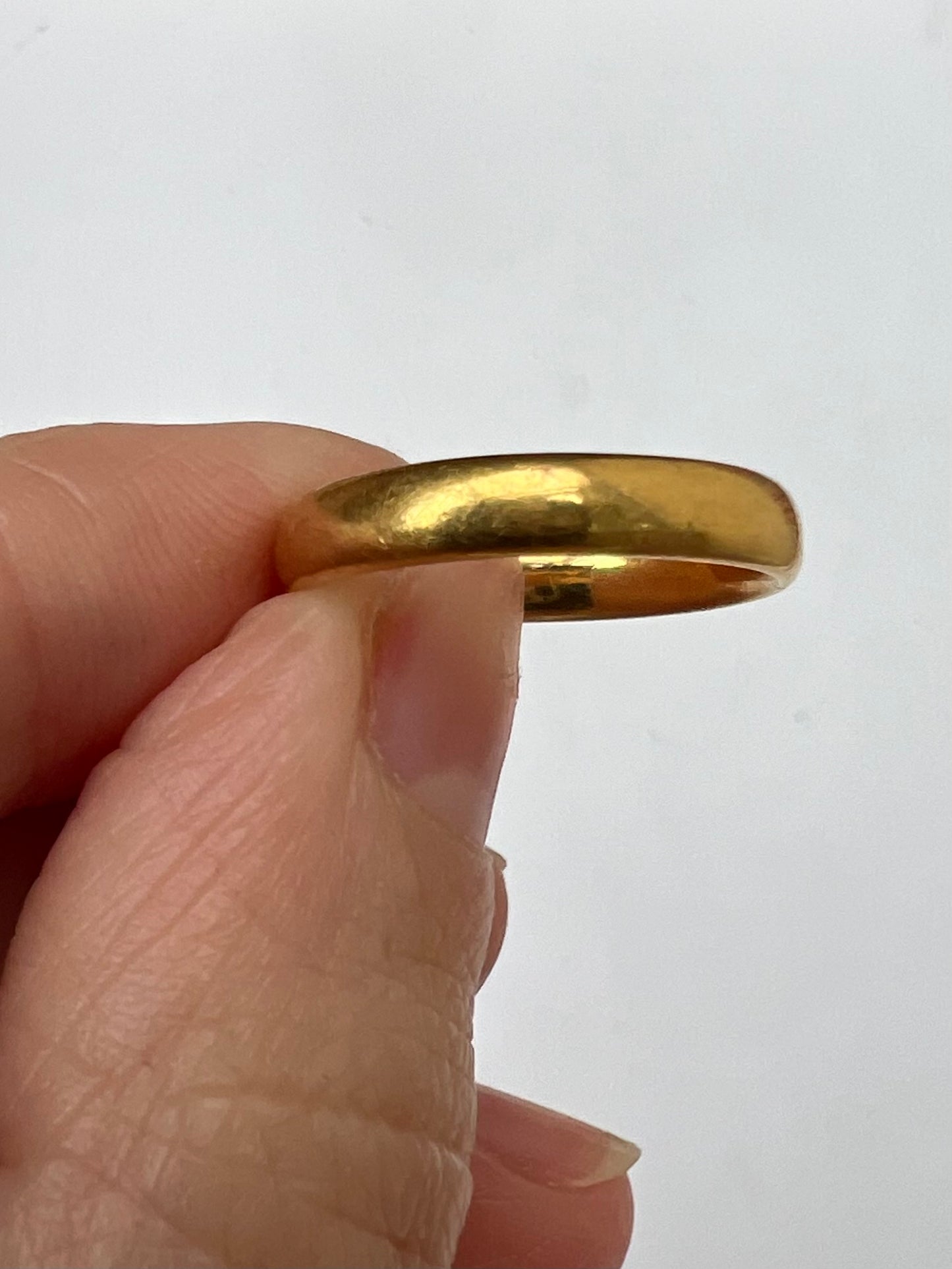 1852 22ct Gold Wedding Band Ring