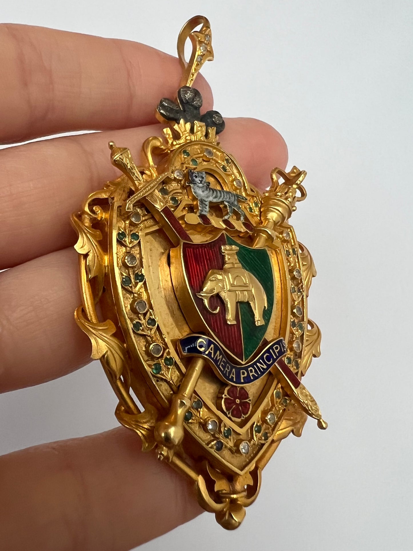 Alderman Fred Lee - Mayor Of Coventry 18ct Solid Gold Mayoral Fob