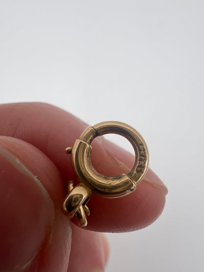 Please ask for price - 59" 15ct Solid Gold Antique Long Muff Chain