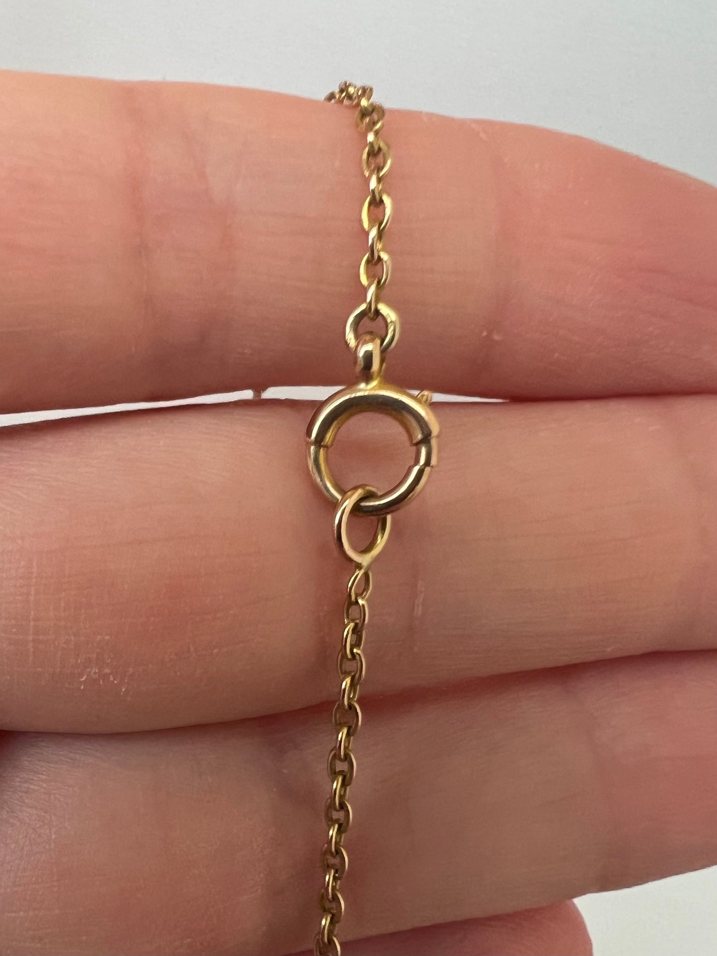 Sweet 15ct Gold Edwardian Carnelian Riviere Cabochon Necklace