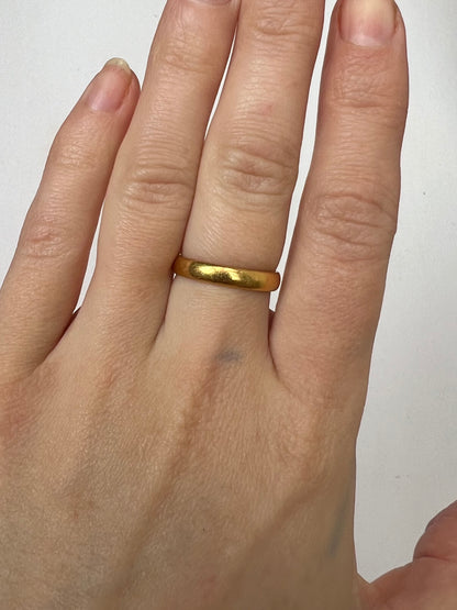 1852 22ct Gold Wedding Band Ring