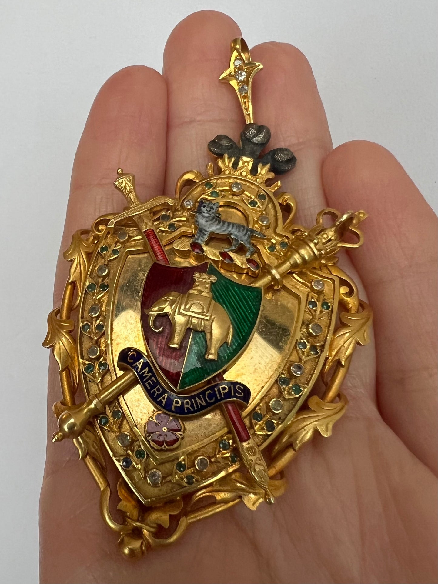 Alderman Fred Lee - Mayor Of Coventry 18ct Solid Gold Mayoral Fob