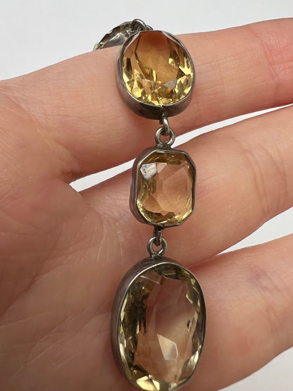 Citrine Riviere Gemstone Necklace or Perhaps 2 Bracelets?