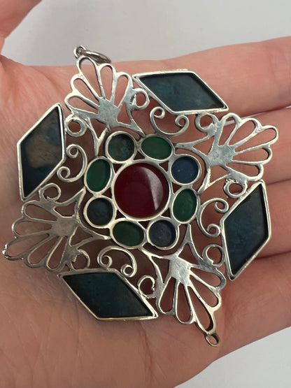 Sybil Dunlop Large Arts & Crafts Pendant - Reserved please enquire