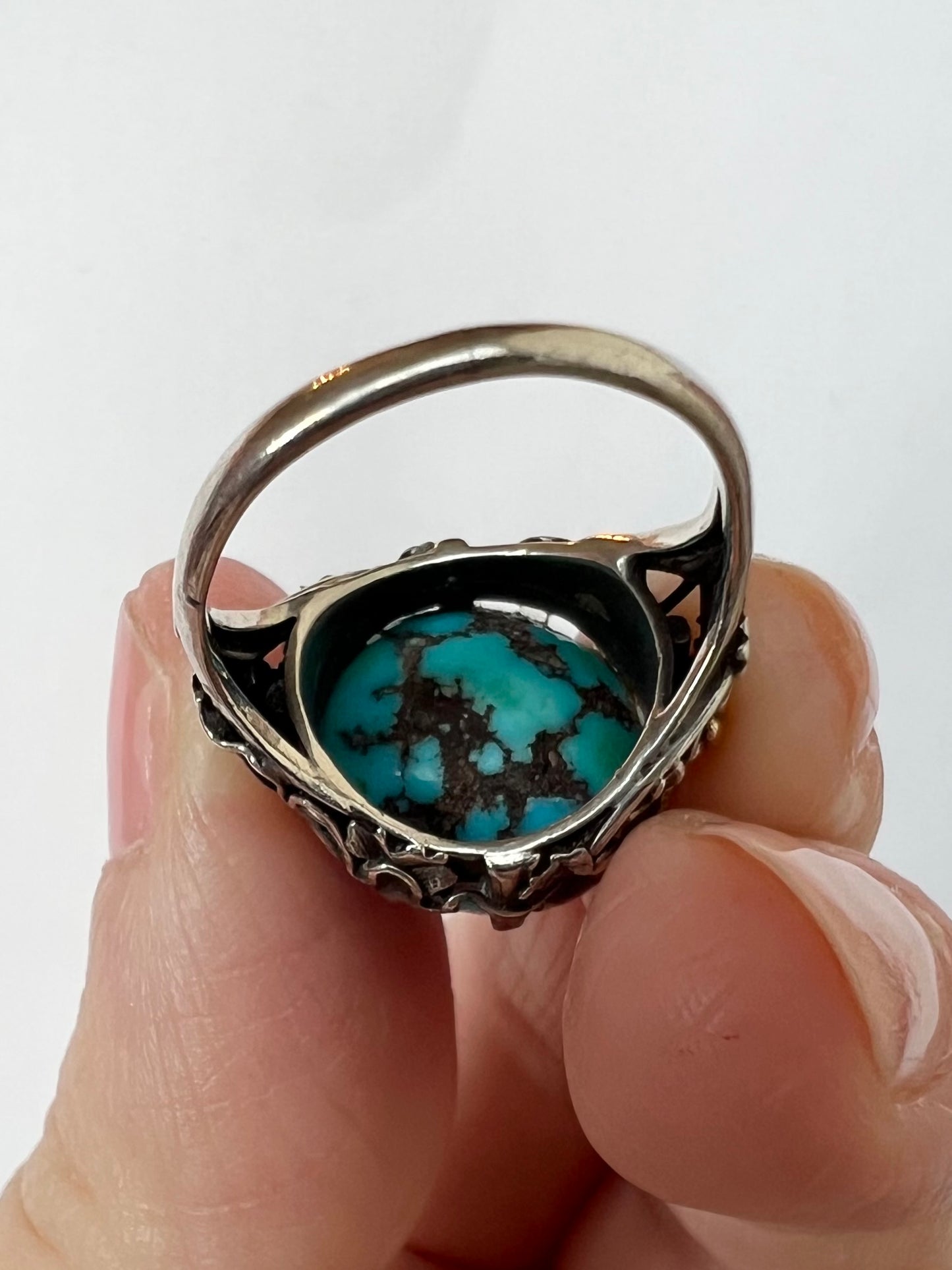 Artificer's Guild Arts & Crafts Turquoise Ring