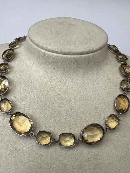 Citrine Riviere Gemstone Necklace or Perhaps 2 Bracelets?
