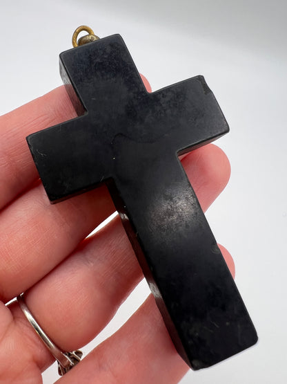 Ashford Marble Pietra Dura Cross Pendant