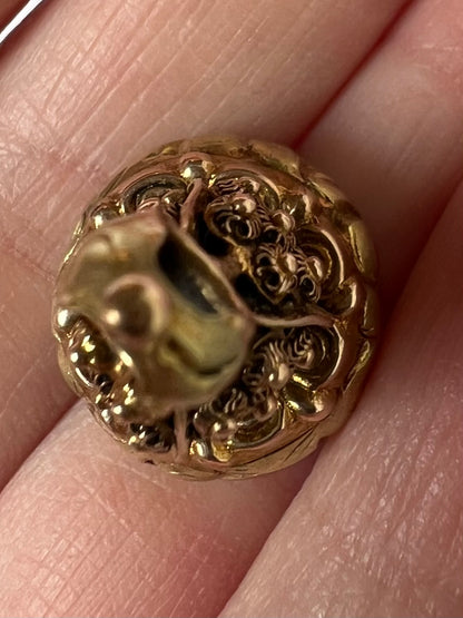 Georgian Multi Coloured Gold Bird Intaglio Fob Seal Pendant