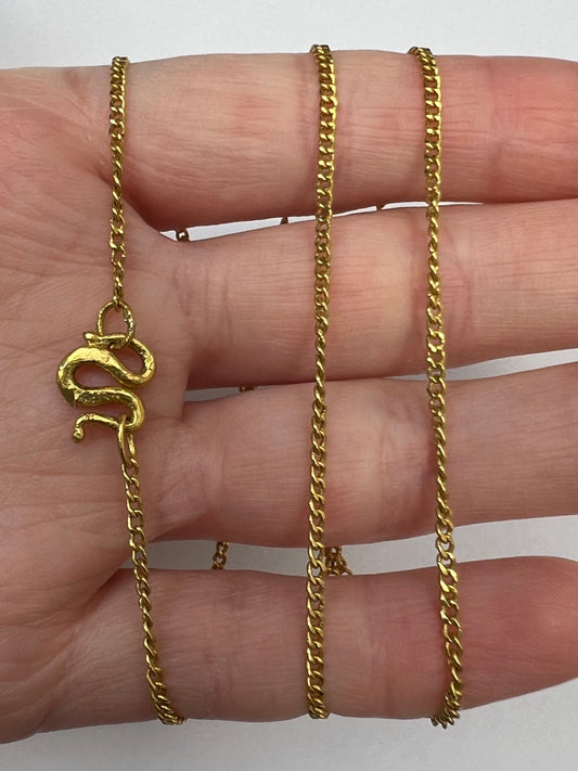 24ct Gold Chinese Chain