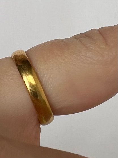 1852 22ct Gold Wedding Band Ring