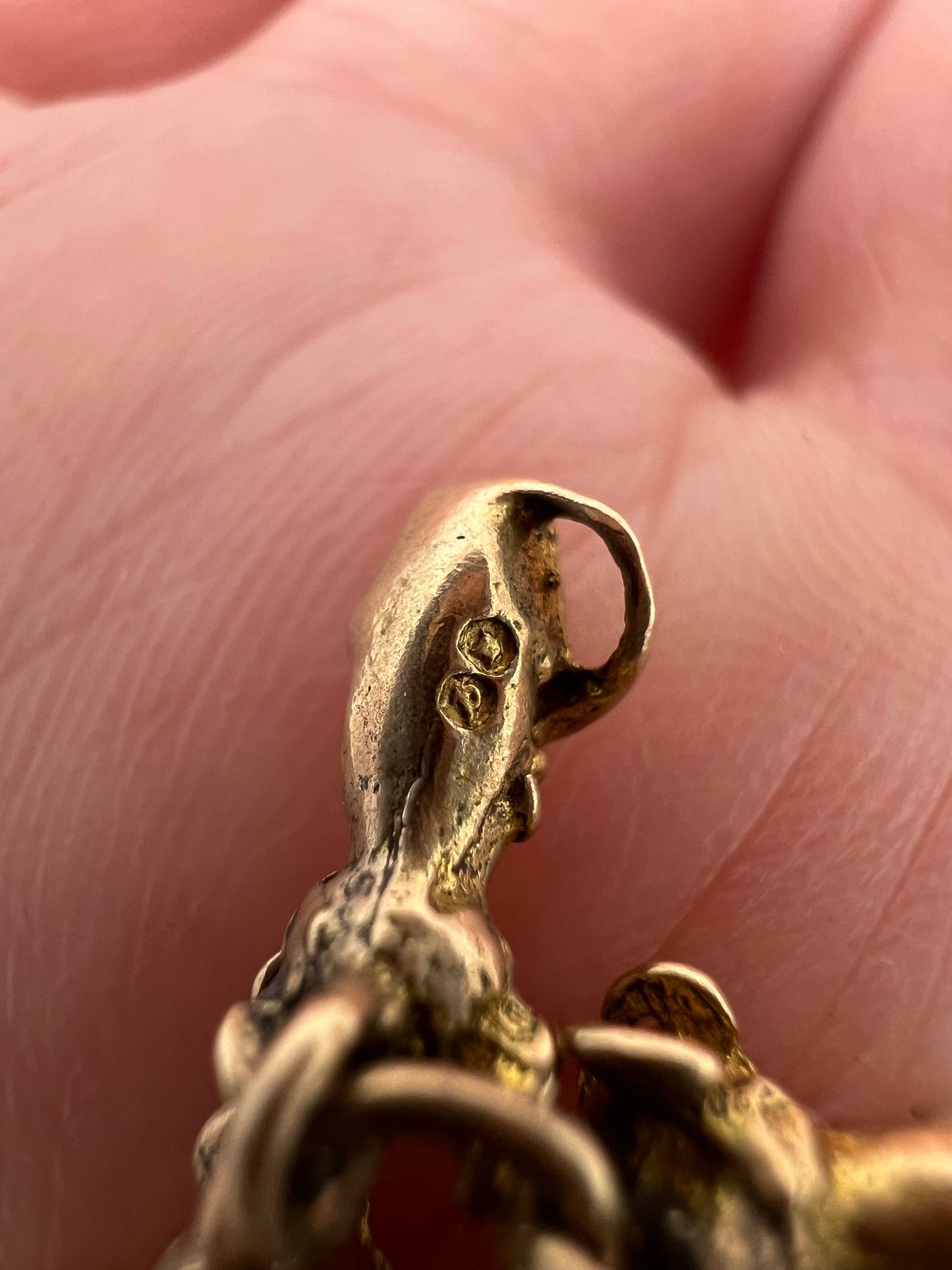 Comical 3 Blind Mice Gold Charm