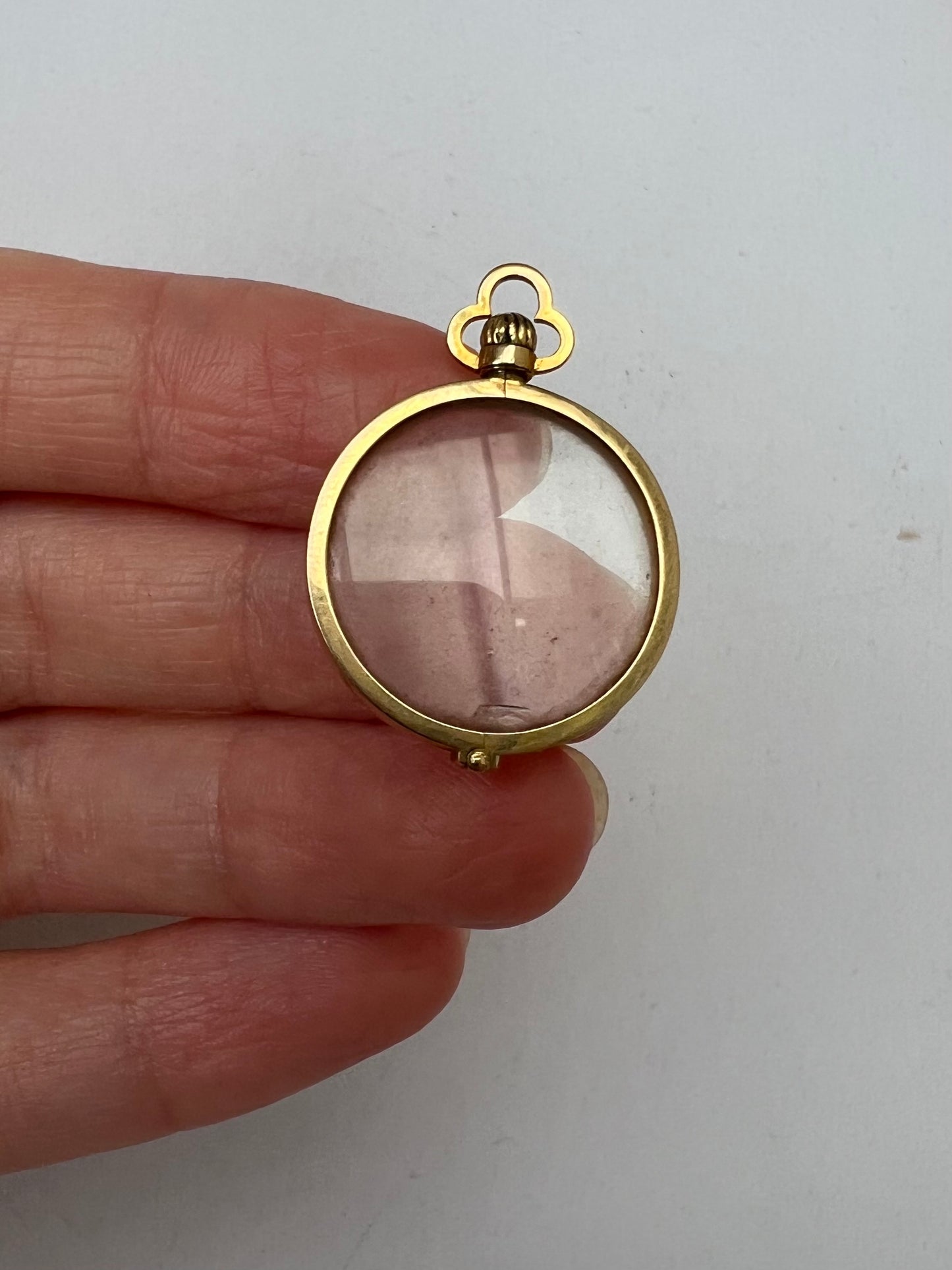 Edwardian 15ct Gold Plain Picture Locket