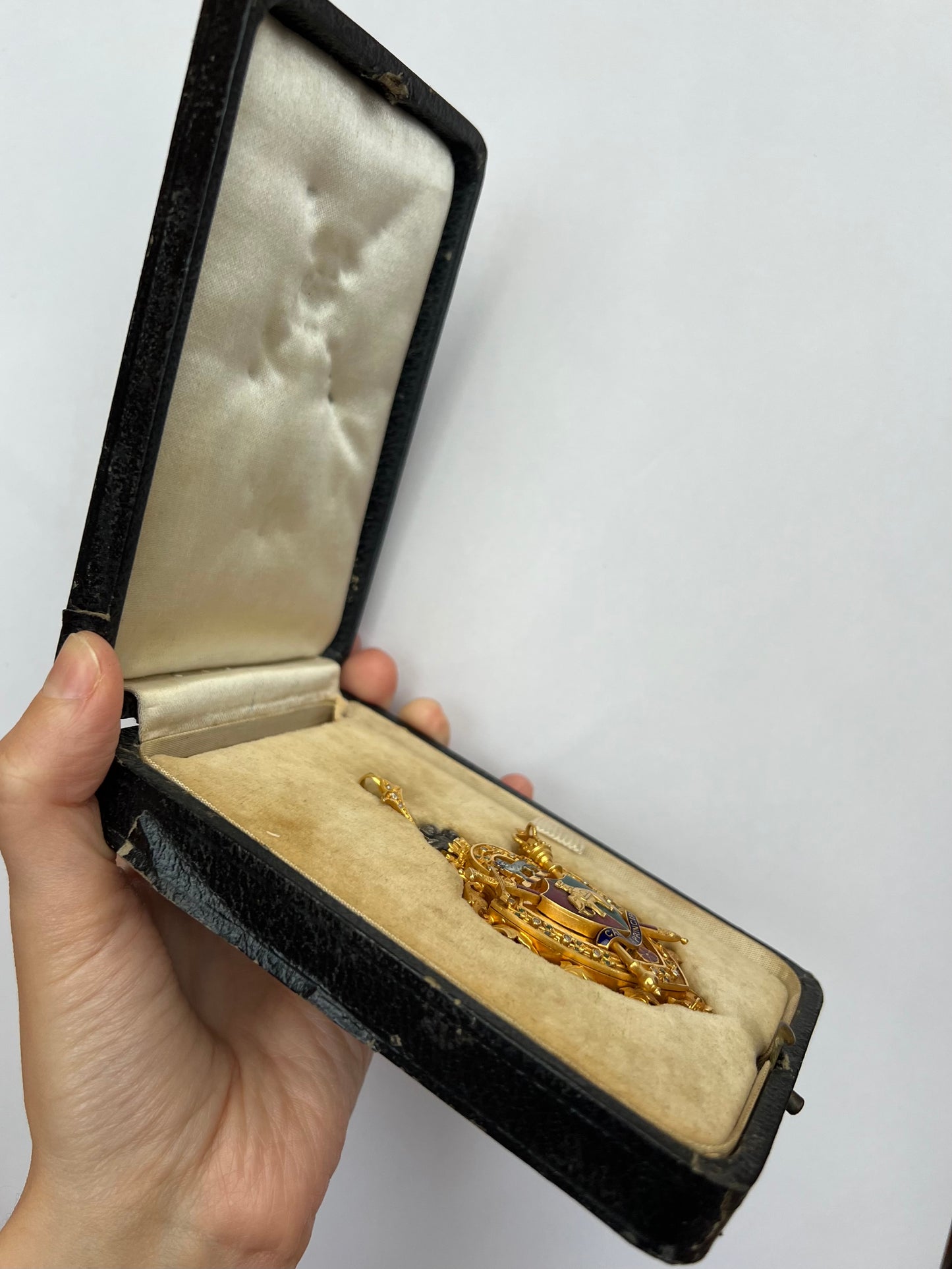 Alderman Fred Lee - Mayor Of Coventry 18ct Solid Gold Mayoral Fob