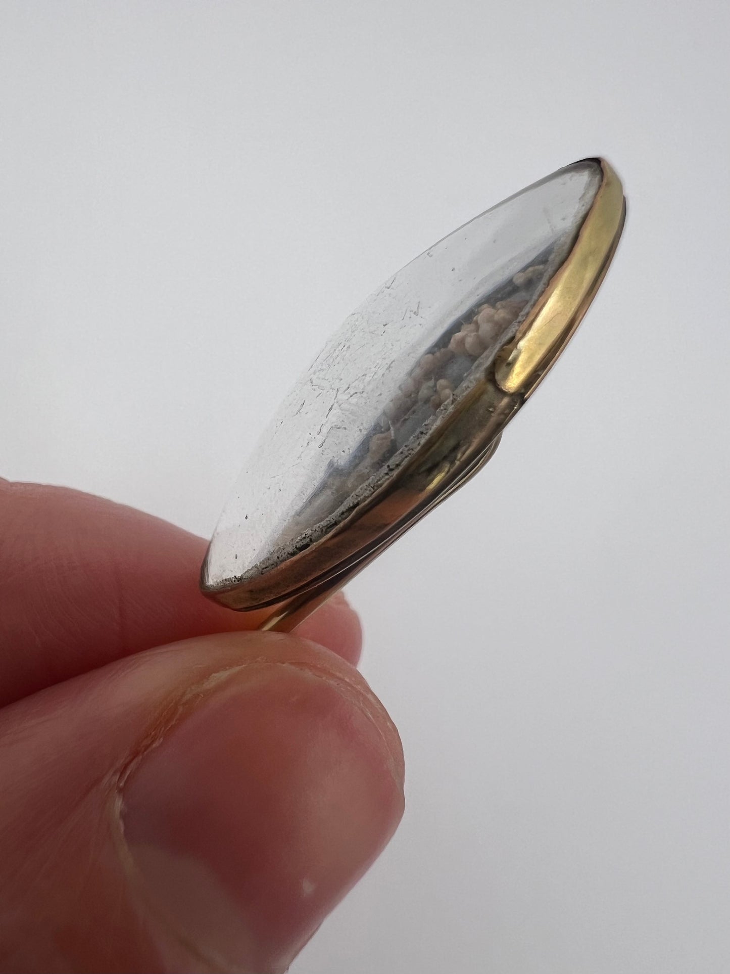 A Miniature Work Of Art! Regency Bird Gold Stick Pin