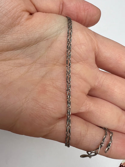 Silver Arts & Crafts Citrine Necklace