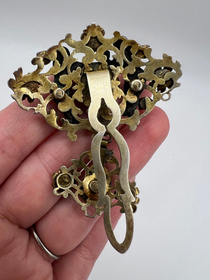 Possibly 16/17th Century Austro Hungarian Stomacher / Chatelaine Piece