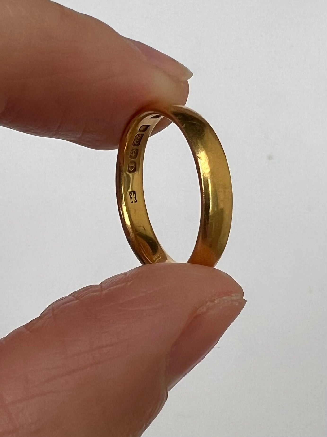 1852 22ct Gold Wedding Band Ring