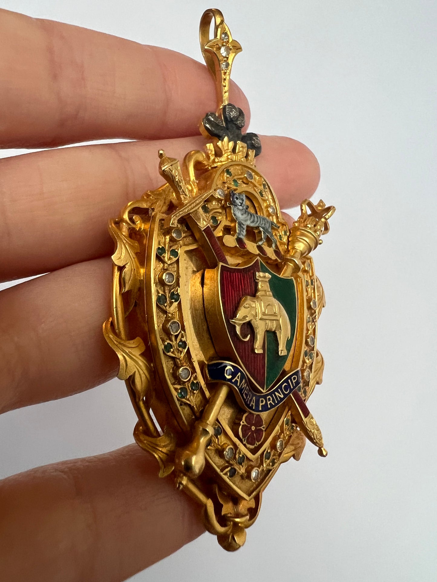 Alderman Fred Lee - Mayor Of Coventry 18ct Solid Gold Mayoral Fob