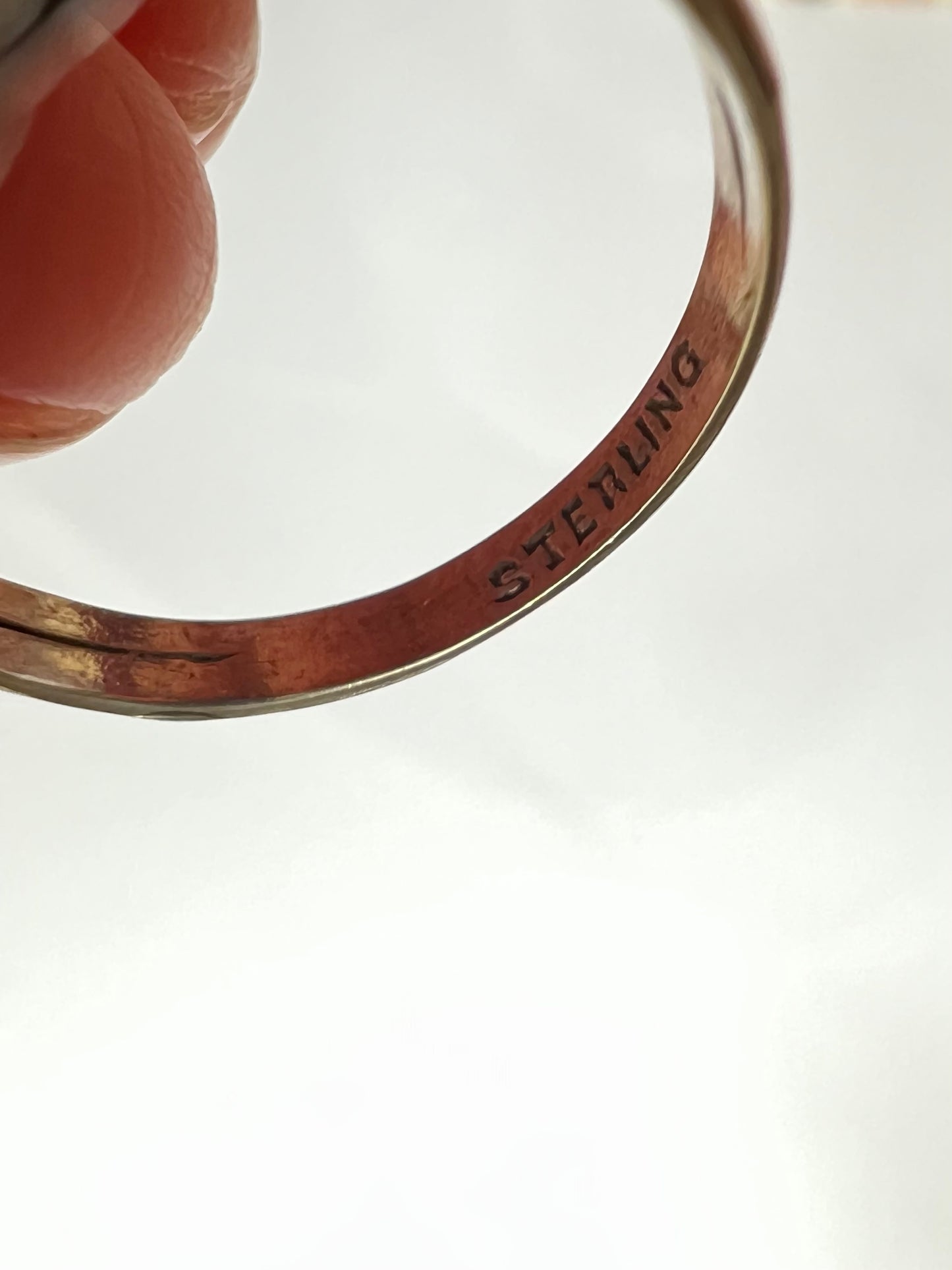 Arts & Crafts Silver Amethyst Ring