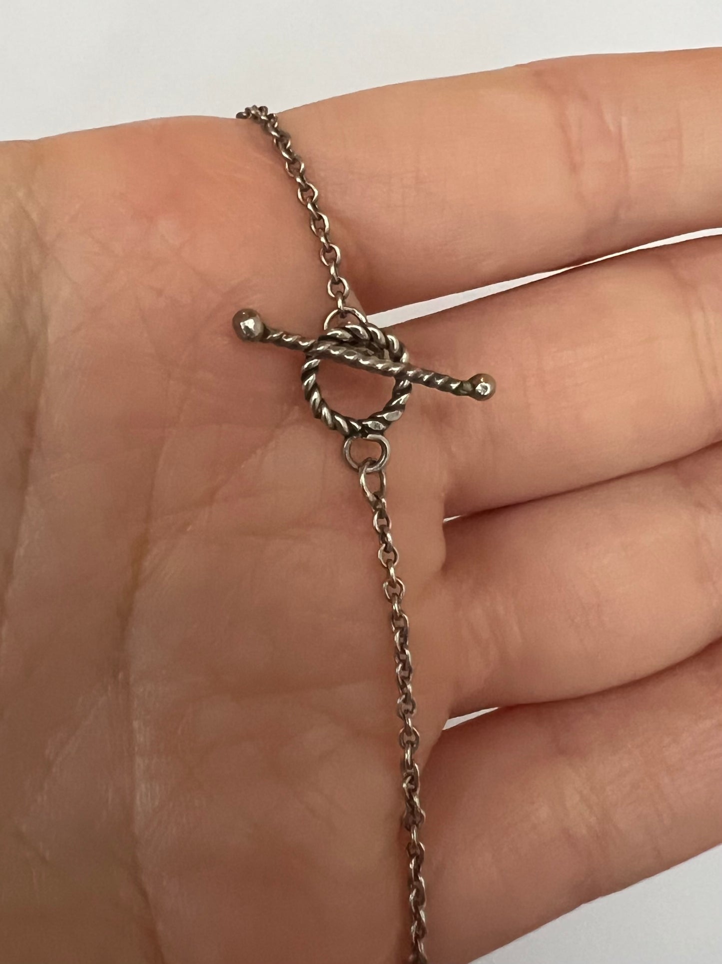 Pink Tourmaline Blue Zircon Rock Crystal Arts & Crafts Silver Pendant. Reserved, please enquire