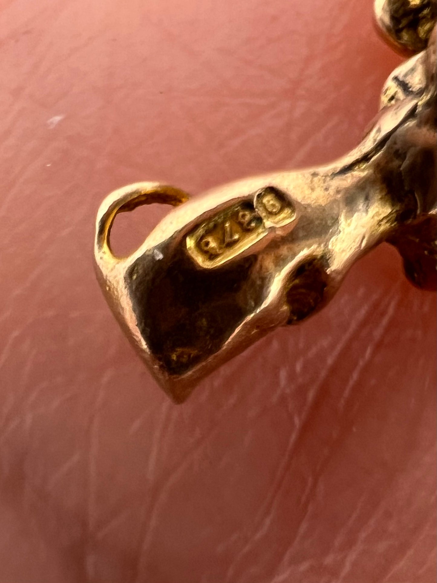Comical 3 Blind Mice Gold Charm