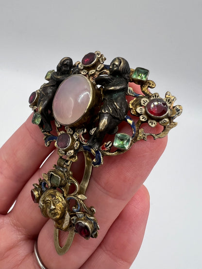 Possibly 16/17th Century Austro Hungarian Stomacher / Chatelaine Piece