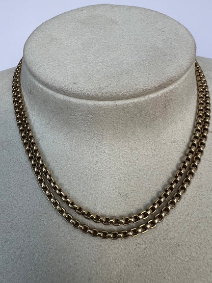 Chunky and Slinky 60cm Solid Gold Chain 20.8g