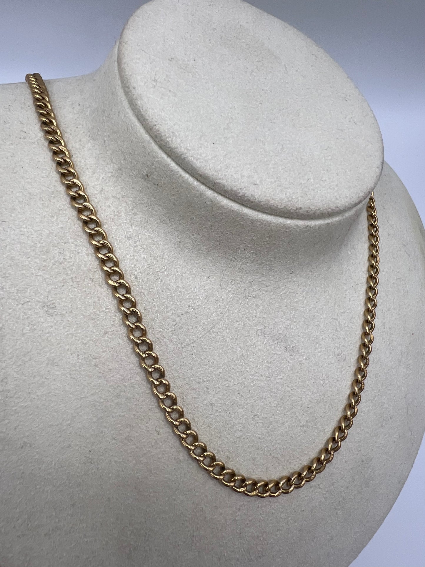 Please enquire for price - 18ct Solid Gold 49cm Albert Chain 22.67g